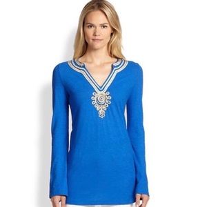 LILLY PULITZER EMERSON COTTON TUNIC